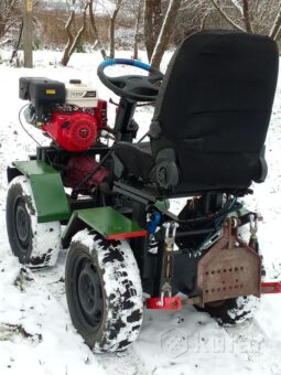 Мини трактор переломка full