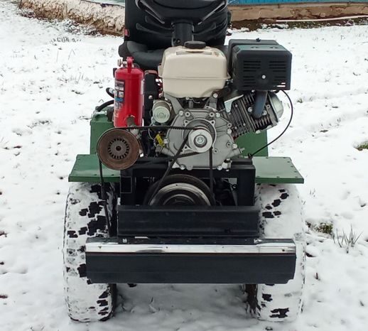 Мини трактор переломка full