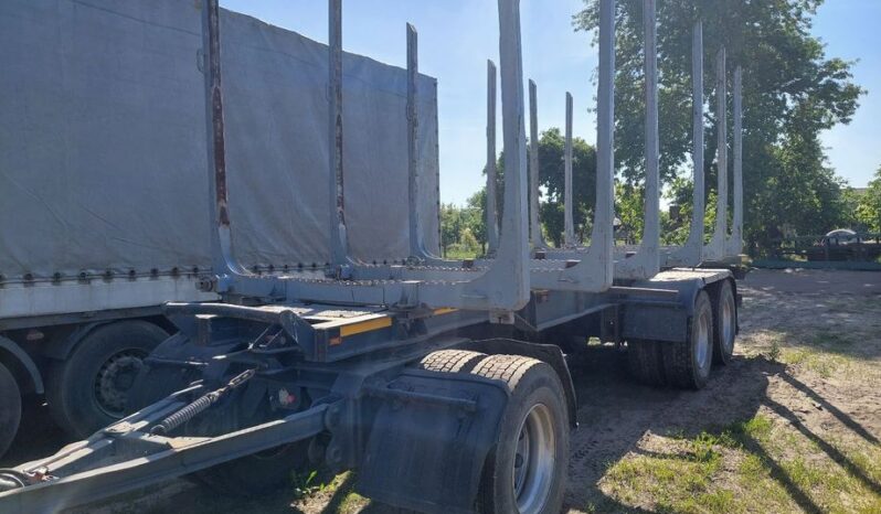 Маз лесовоз с прицепом full