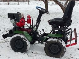 Мини трактор переломка full