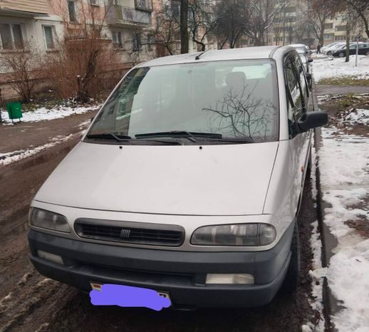 Fiat Ulysse I Рестайлинг full