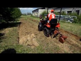 Минитрактор МТЗ Беларус 152 (c двигателем RATO R420E)