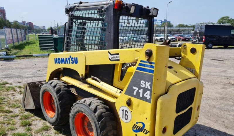 Мини-погрузчик Komatsu SK714-5 full