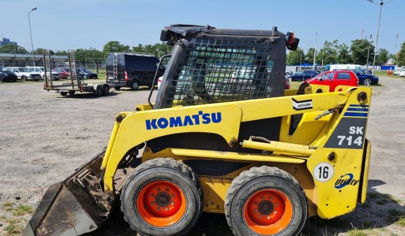 Мини-погрузчик Komatsu SK714-5 full